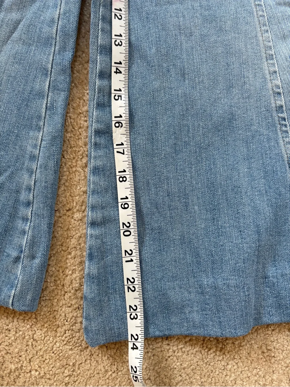 Anthropologie - Pilcro Mid-Rise Wide-Leg Crop Jeans, SZ 28, NWOT - SO CUTE ON! - Picture 6 of 6